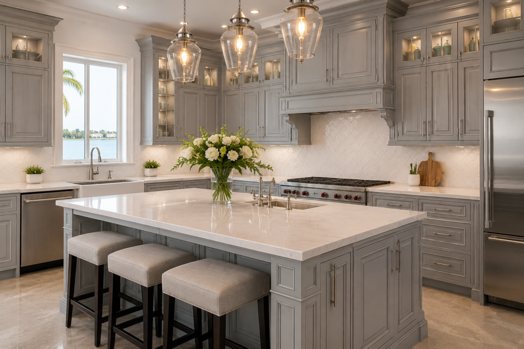 Classic Gray Cabinets
