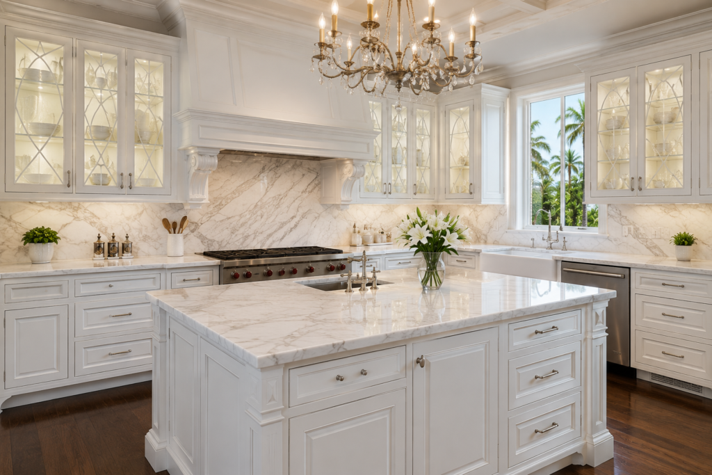 Classic White Cabinets