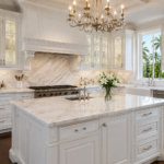 Galaxy Linen Kitchen Cabinet Collection