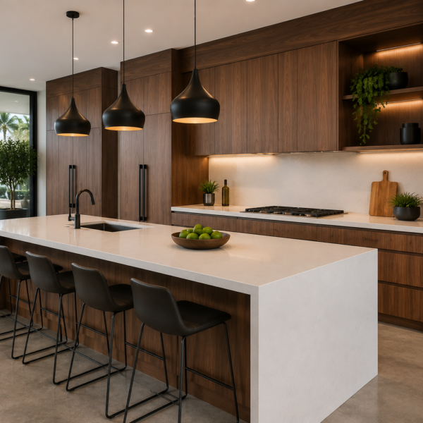Luna Timber Kitchen Cabinet Collection