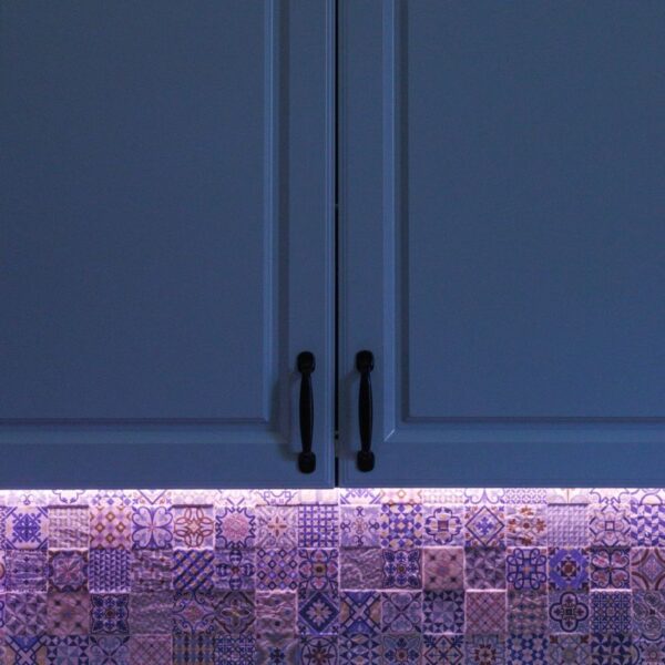 Shaker Navy Cabinet Door Sample